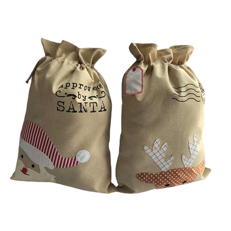 Gift Christmas Eve Santa Present Bag