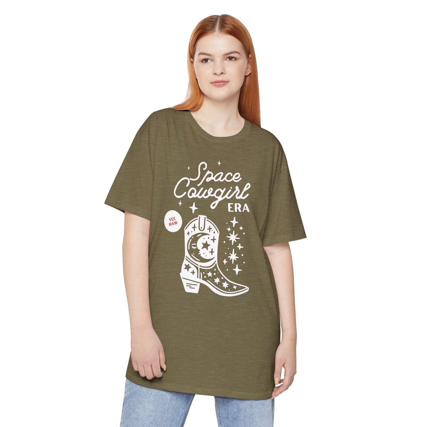 Space Cowgirl Era Unisex Long Body Urban Tee