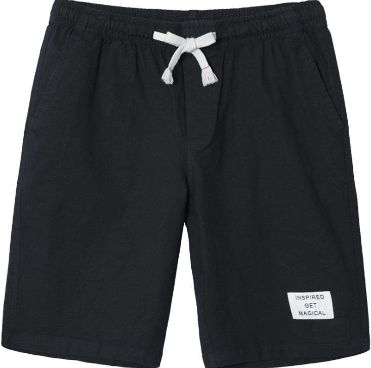 Summer Casual Shorts Men's Elastic Waist Shorts