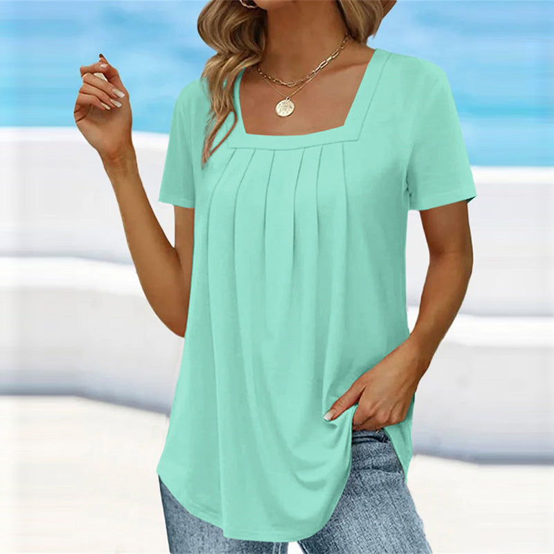Pleated Blouse