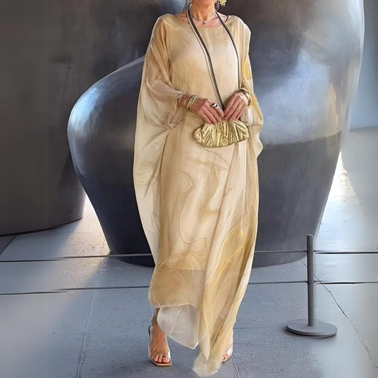 Charming Silk Chiffon Dress