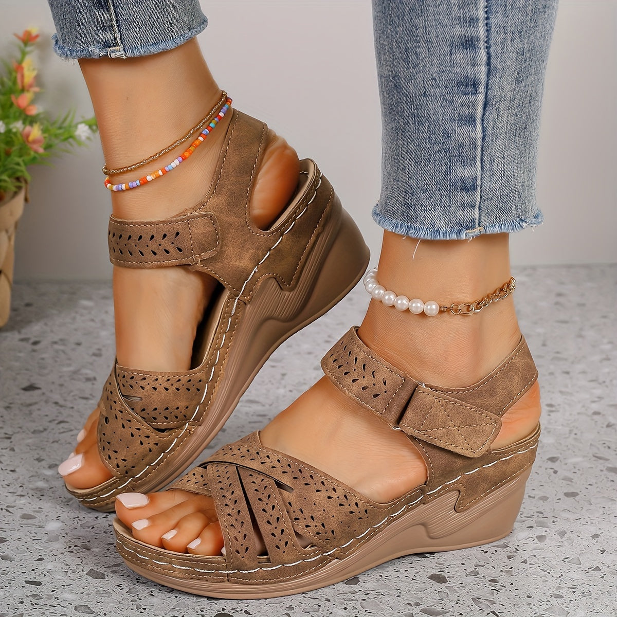 Everyday Comfort Heeled Sandals