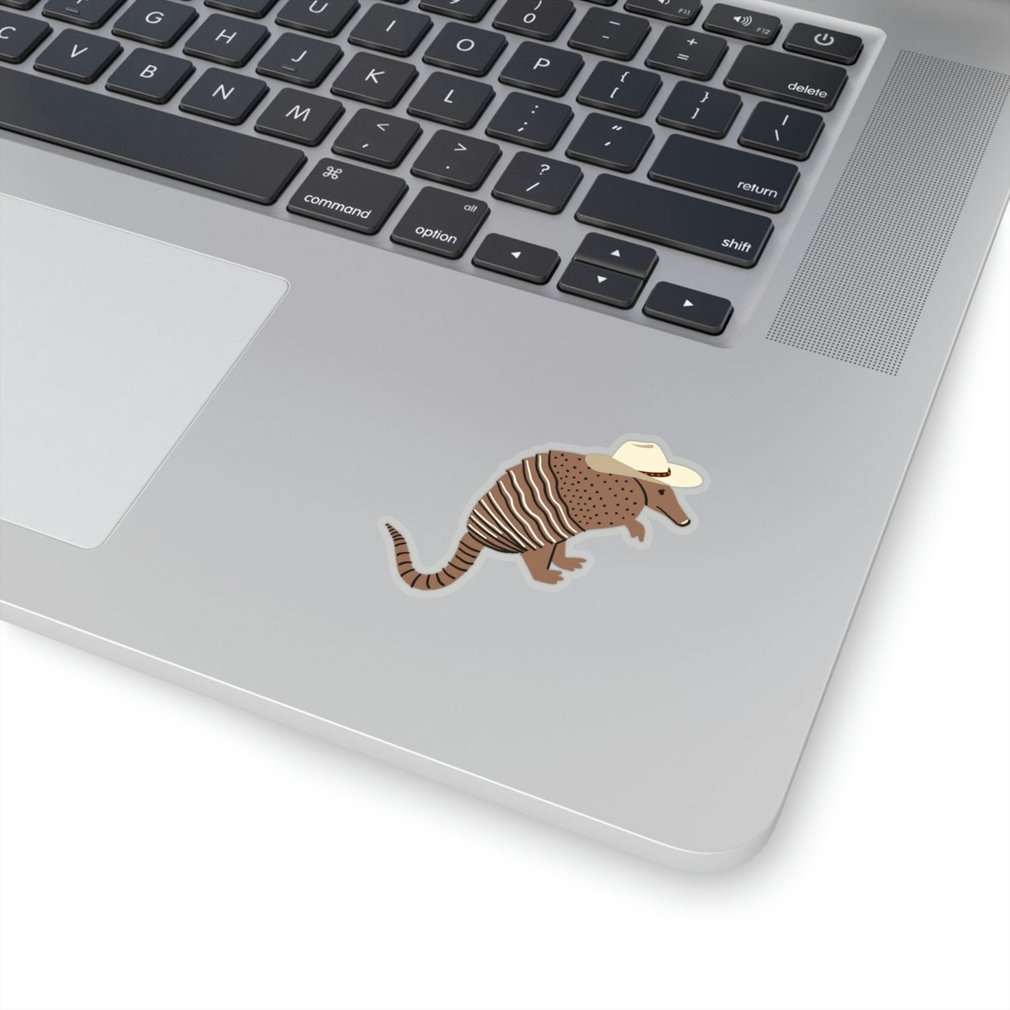 Cowboy Armadillo Kiss-Cut Stickers