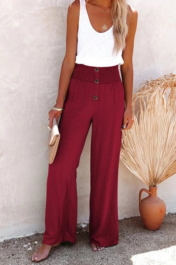 Relaxed High-Waist Pants