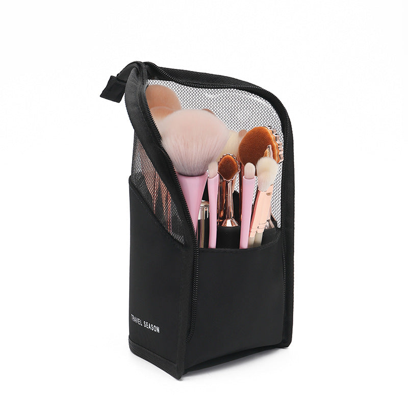 Home Fashion Simple Large Capacity Vertical Makeup Brush Storage Bag