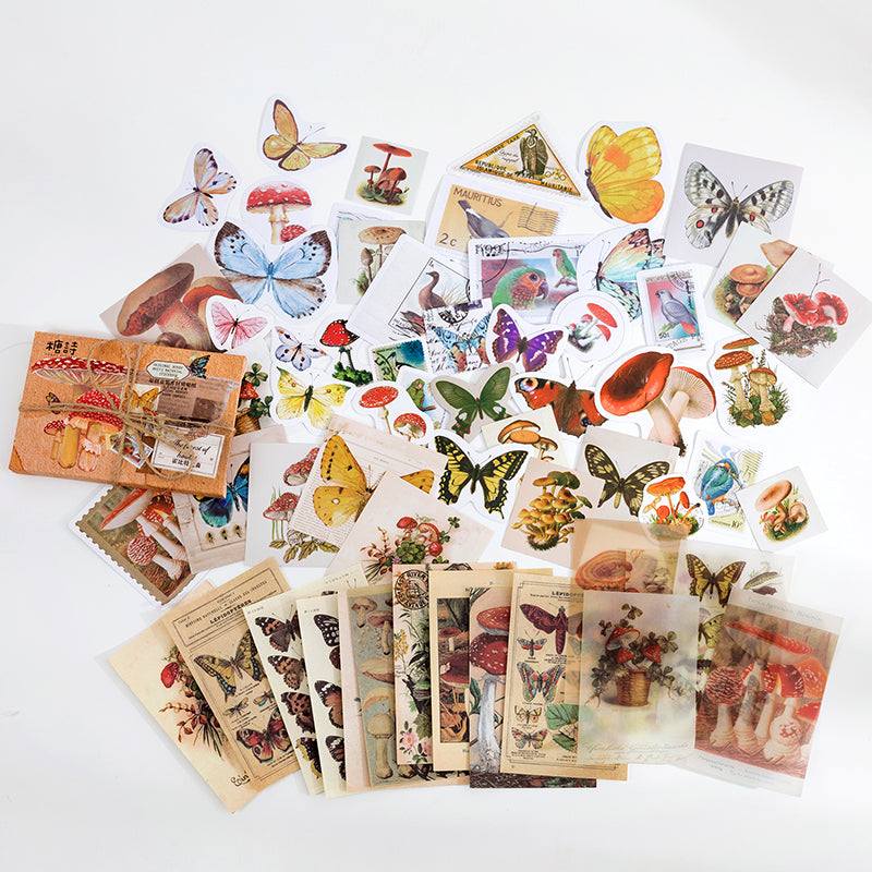 DIY Decorative Stickers For Collage, Scrapbooking, Journaling