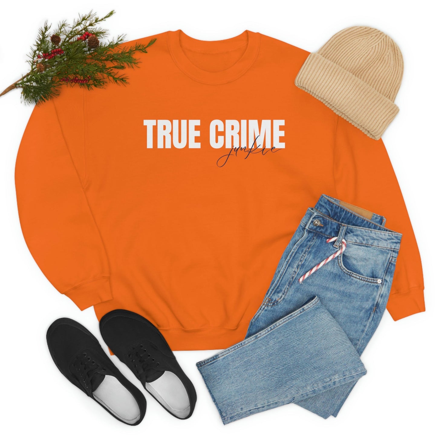 True Crime Sweatshirt, Criminal True Crime Junkie Shirt