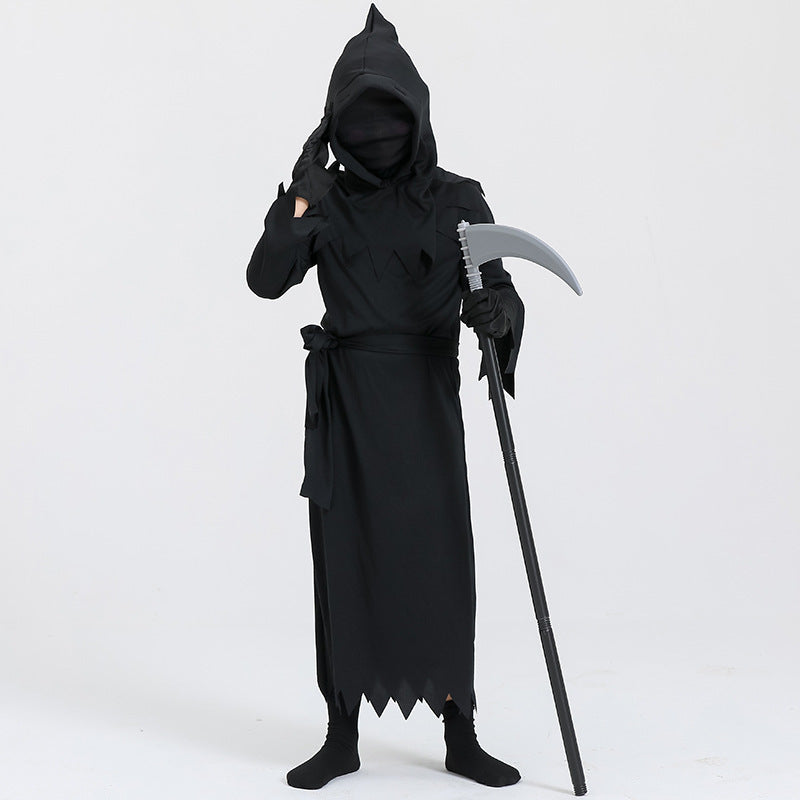 Children's Grim Reaper Halloween Cos Costume Death Costume Costumes