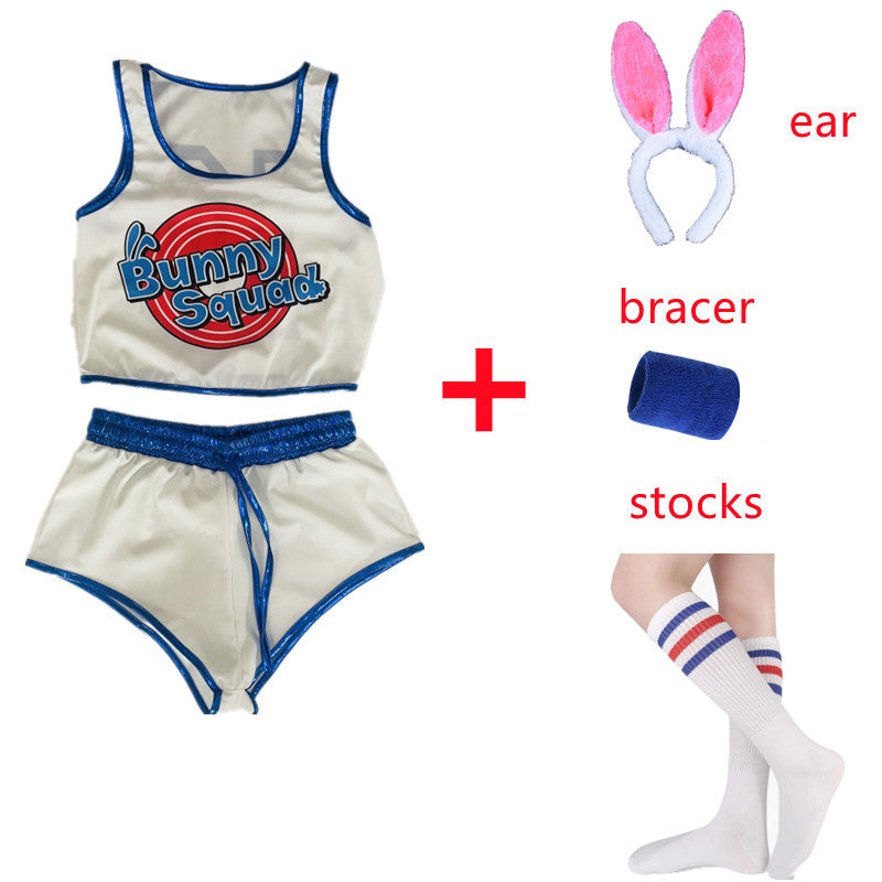 Halloween Space Jam Vest Shorts Two-piece Set