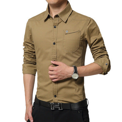 Men's Shirts, Long Sleeves, Pure Cotton, Oxford Spun Shirts