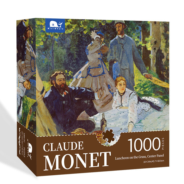 1000 Pieces Of Monet's Oil Painting Puzzle