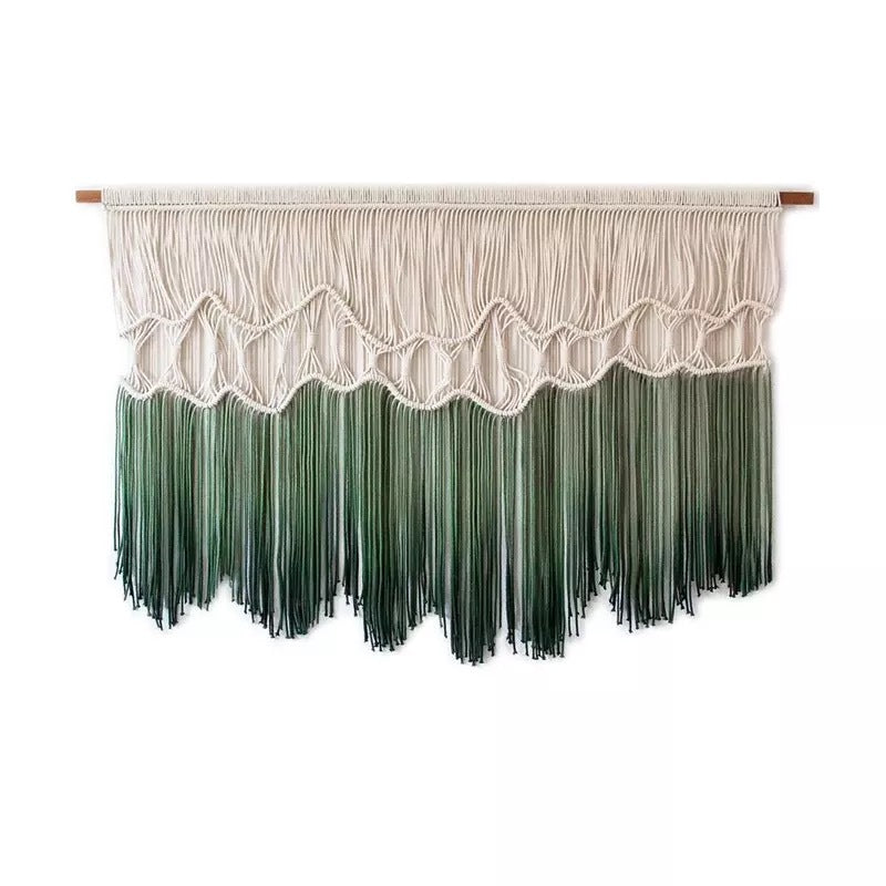 Handmade Green Dyeing Tapestry 140*100cm