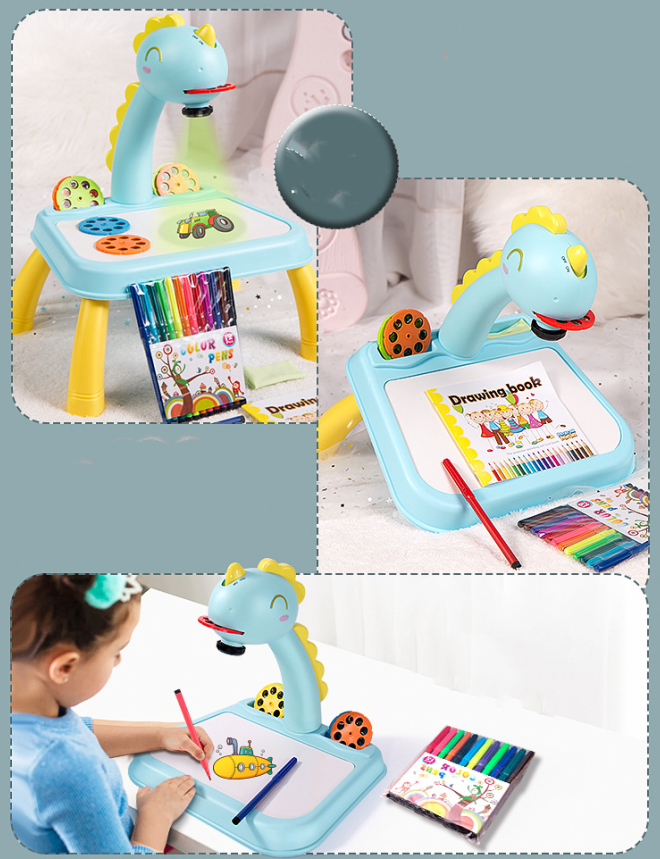 Children's Projection Drawing Board BenefitIntelligence Drawing Artifact Can Wipe Home Writing Board Baby Graffiti Board