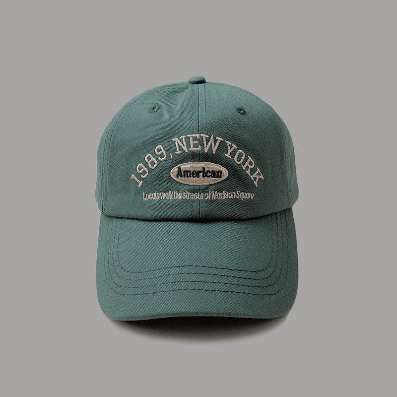 Versatile New York Embroidered Vintage Baseball Hat