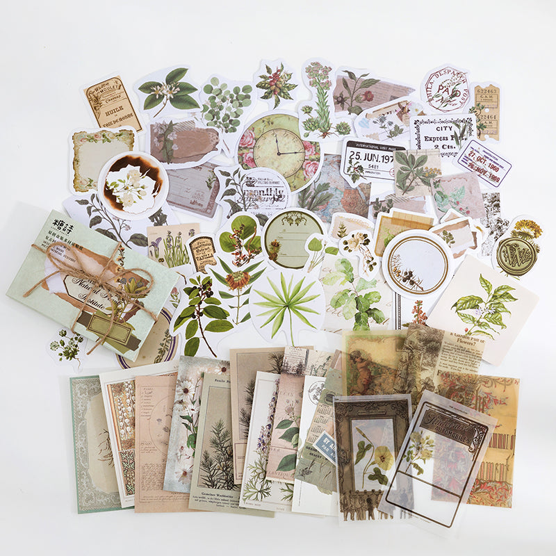 DIY Decorative Stickers For Collage, Scrapbooking, Journaling