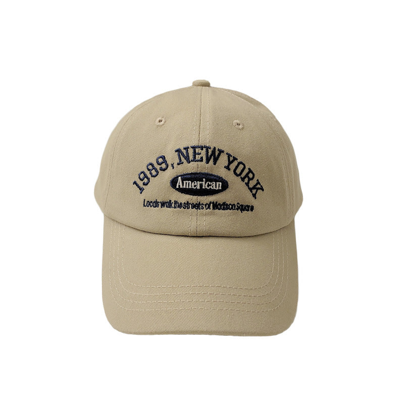 Versatile New York Embroidered Vintage Baseball Hat