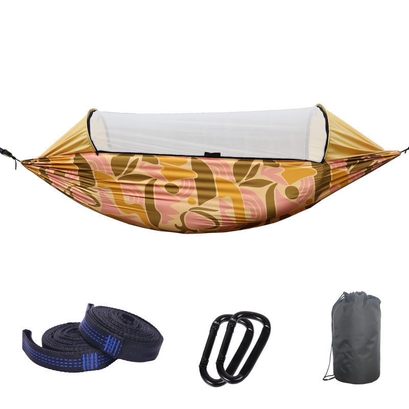 Household Flip Nylon Camping Hammock