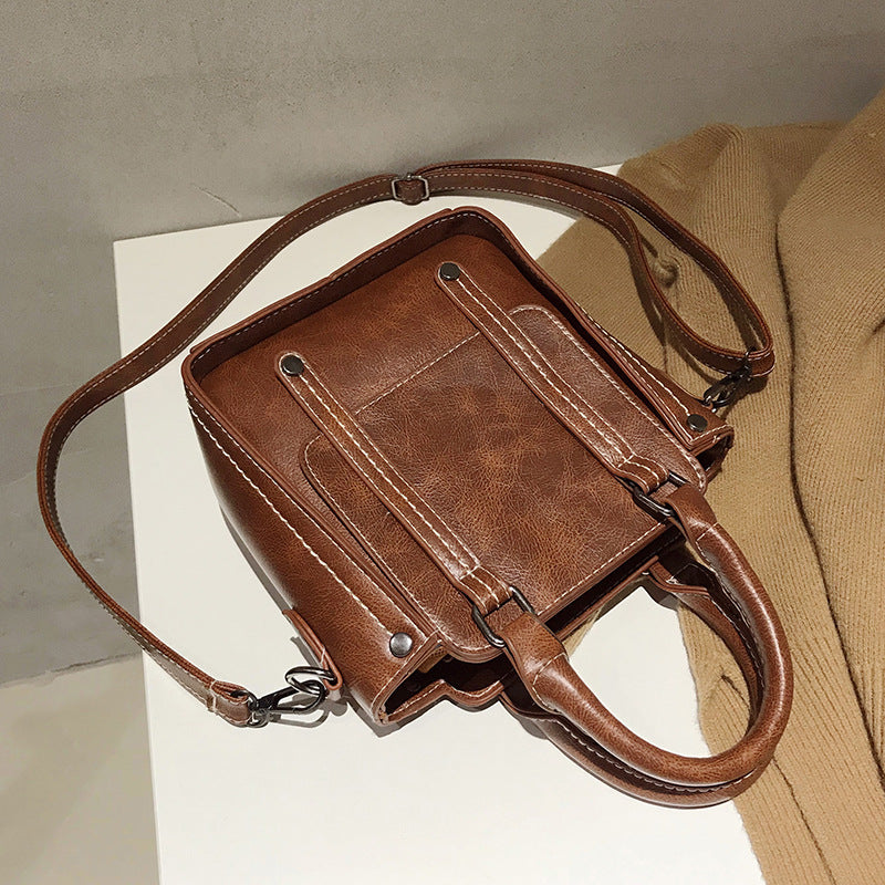 Retro Leather Ladies Bag