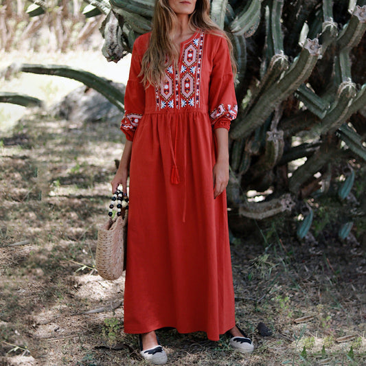 Women's Summer Bohemian Resort Dress