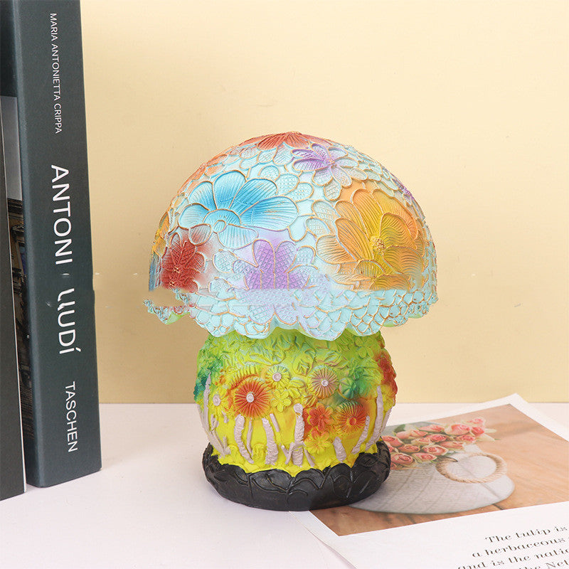 Mushroom Colorful Table Lamp Desktop Decoration