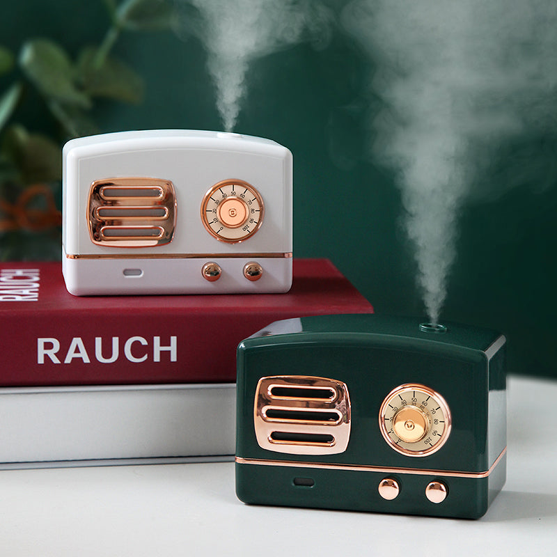 Cute Retro Radio Humidifier Literary Style