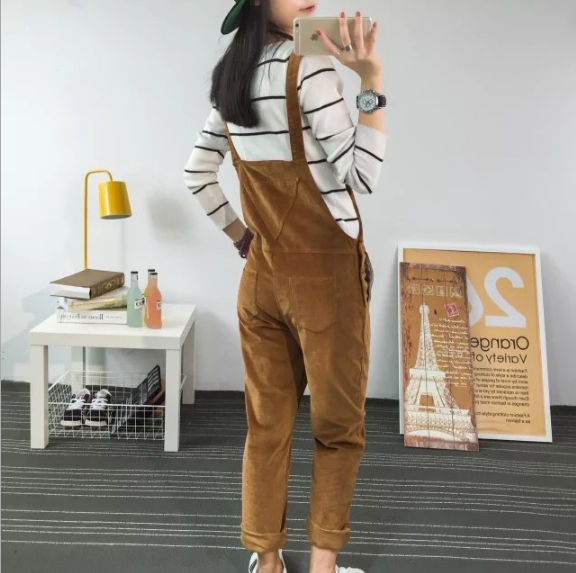 Chance Corduroy Overalls (3 Colors)