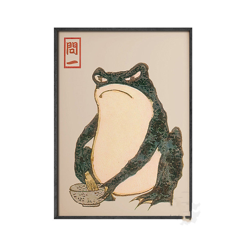 New Living Room Frog Decoration Painting