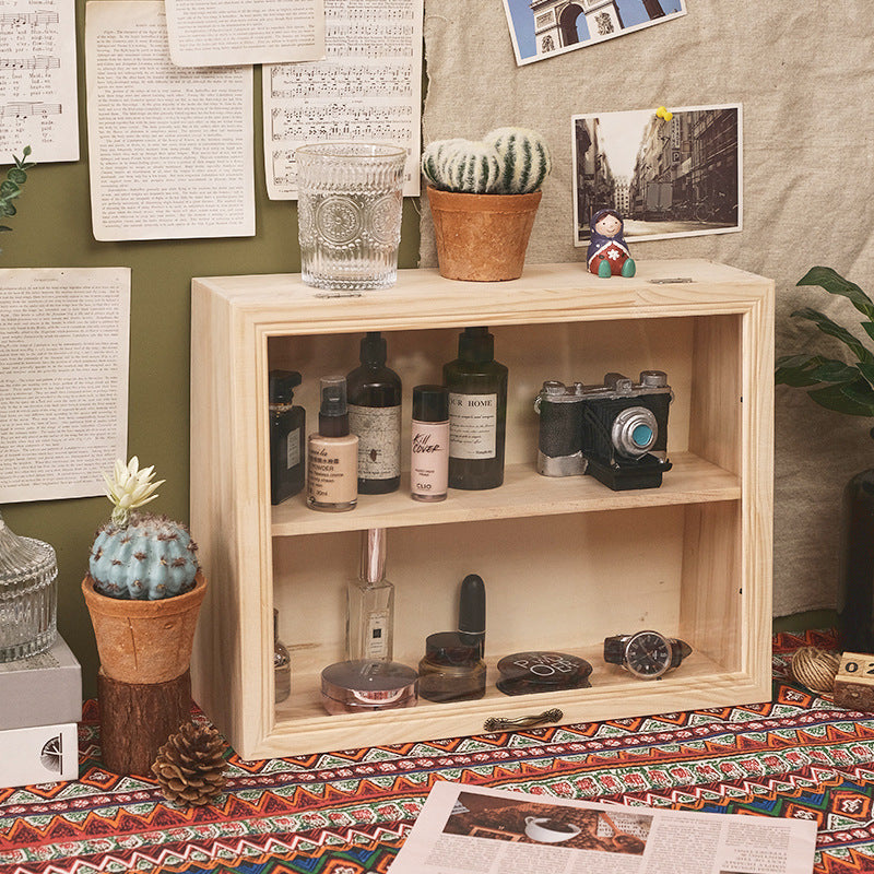 Wooden Storage Cabinet Bedroom Study Flap