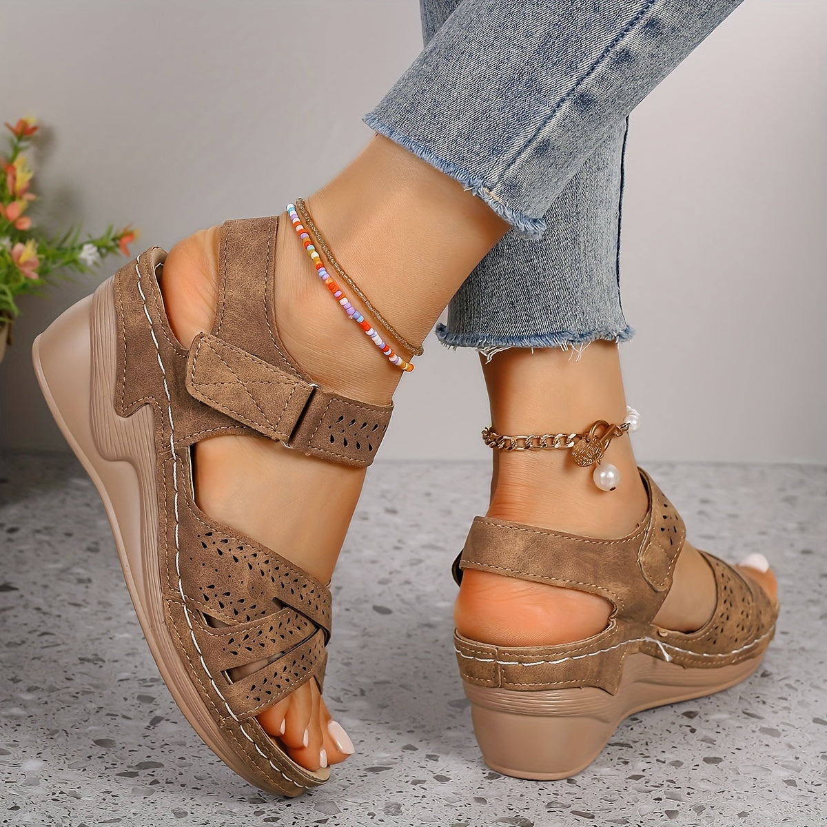 Everyday Comfort Heeled Sandals