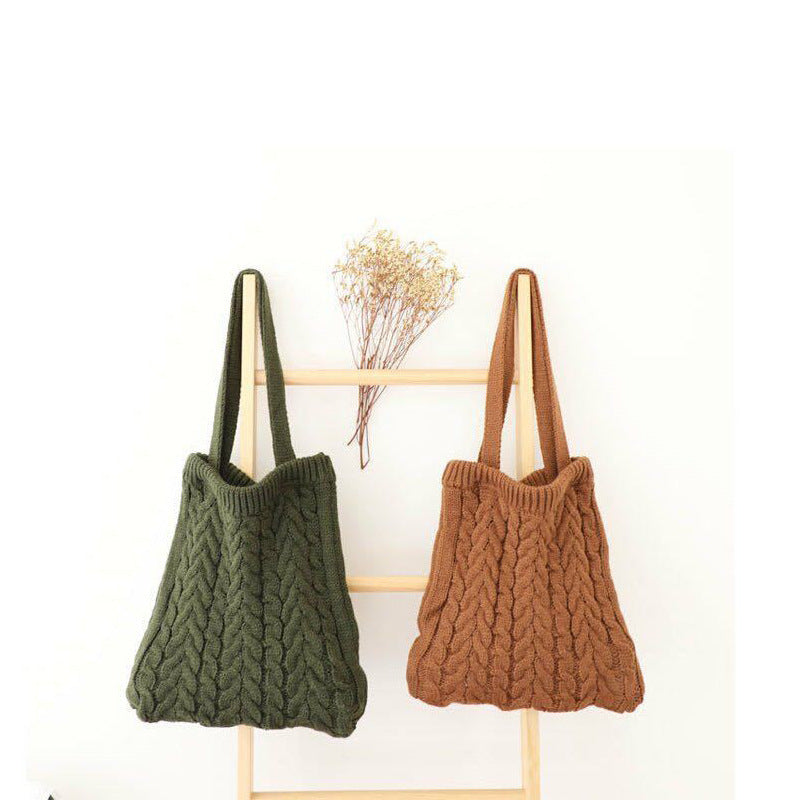 Women's Simple Casual Vintage Handbag Shoulder Bag