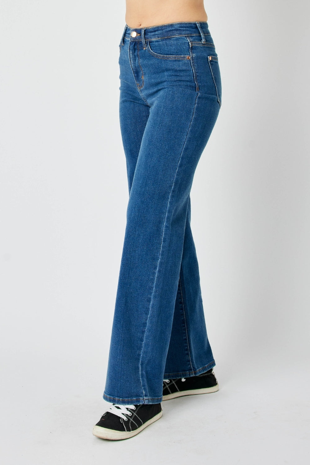 Judy Blue Full Size High Rise Straight Jeans