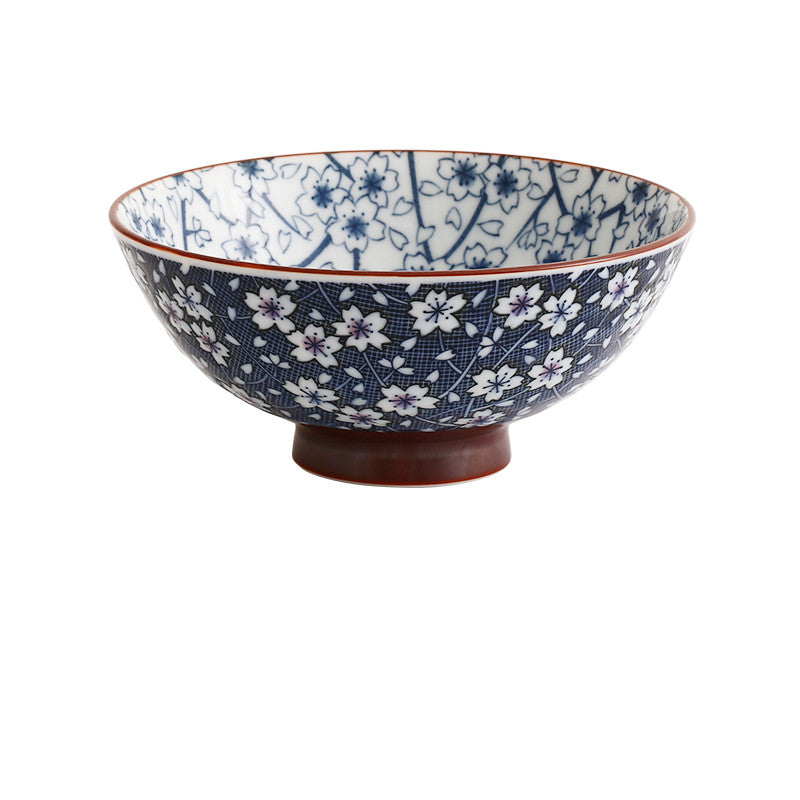 Household Fashion Simple Ceramic Soup Bowl