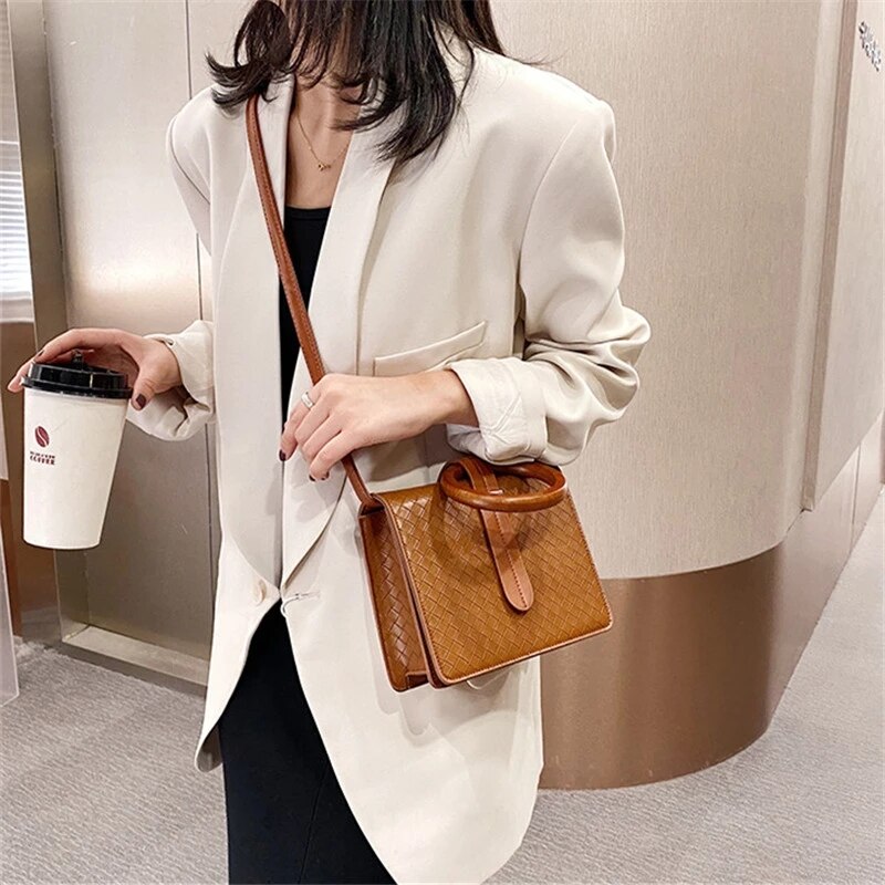 Small Bag Female Bag Fashion All-Match Messenger Bag Portable Small Square Bag