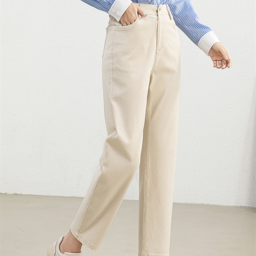 Women's Fashion Casual Loose High Waist Skinny Pants