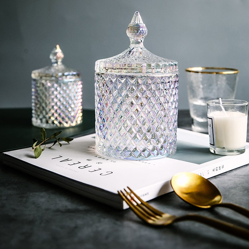 Nordic Crystal Glass Storage