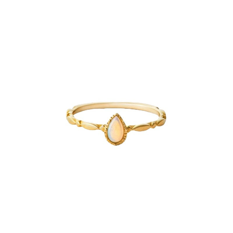 Women's Fashion Vintage Opal Ring