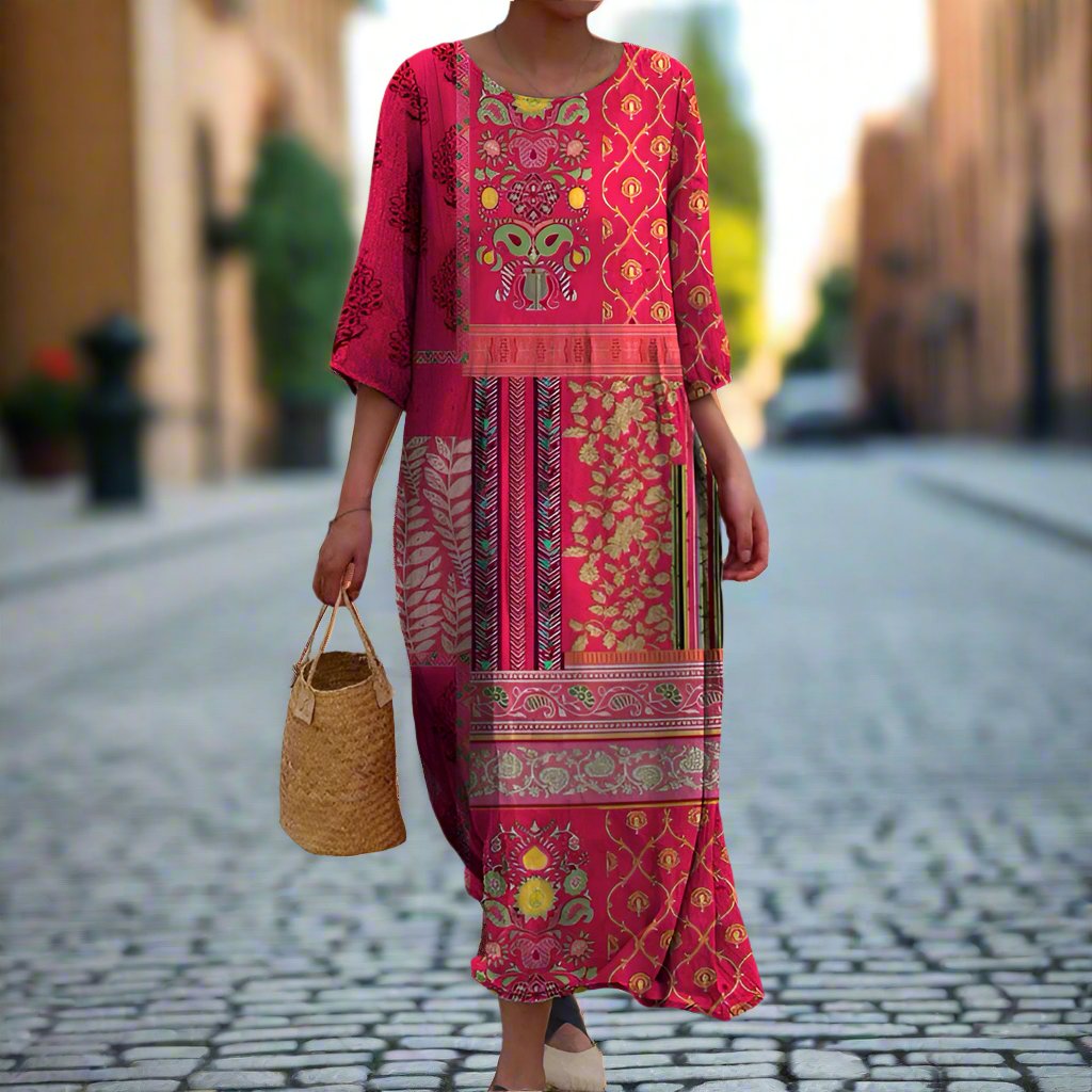 Flowy Ethnic Dress