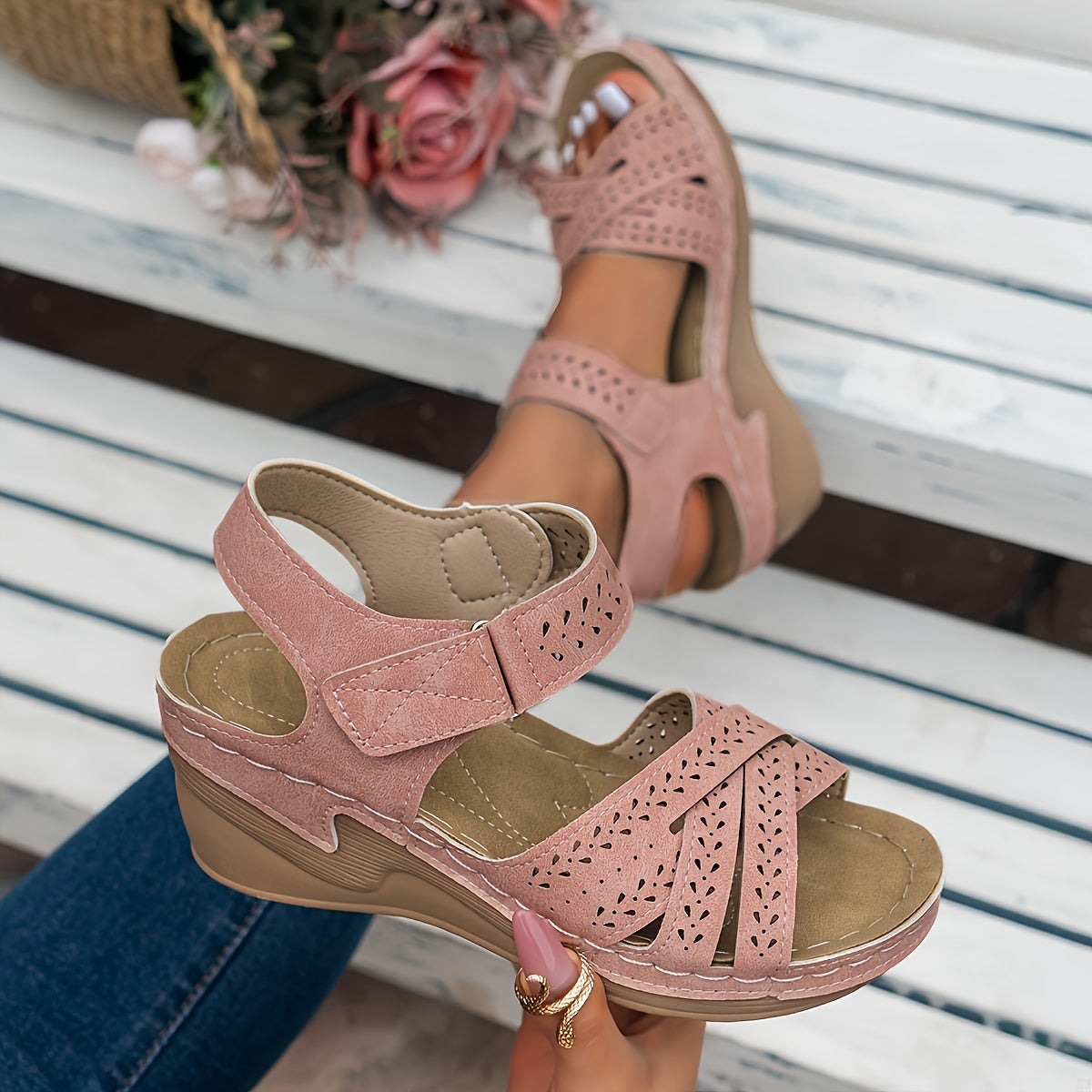 Everyday Comfort Heeled Sandals