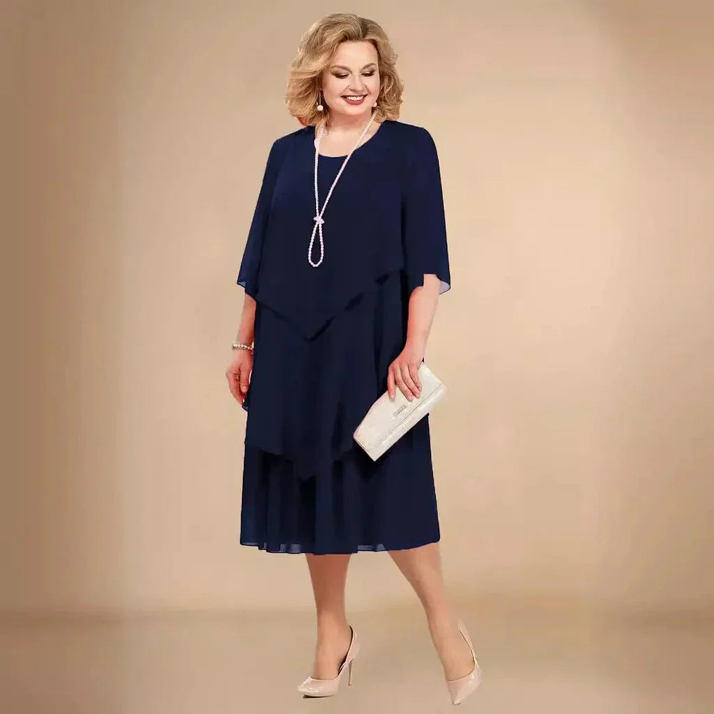Timeless Layered Elegance Dress
