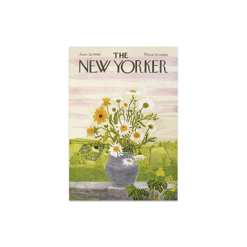 New Yorker Art Gallery Living Room Decorative Canvas