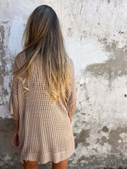 Loose Crochet Beach Top