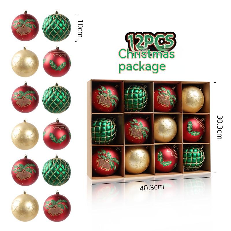 Christmas Kraft Paper Tree Decorative Ornaments