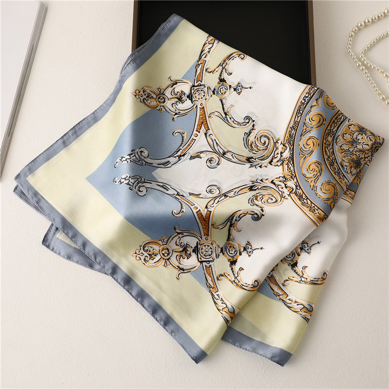 New Women's Scarves 70cm Love Bird Letter Pattern