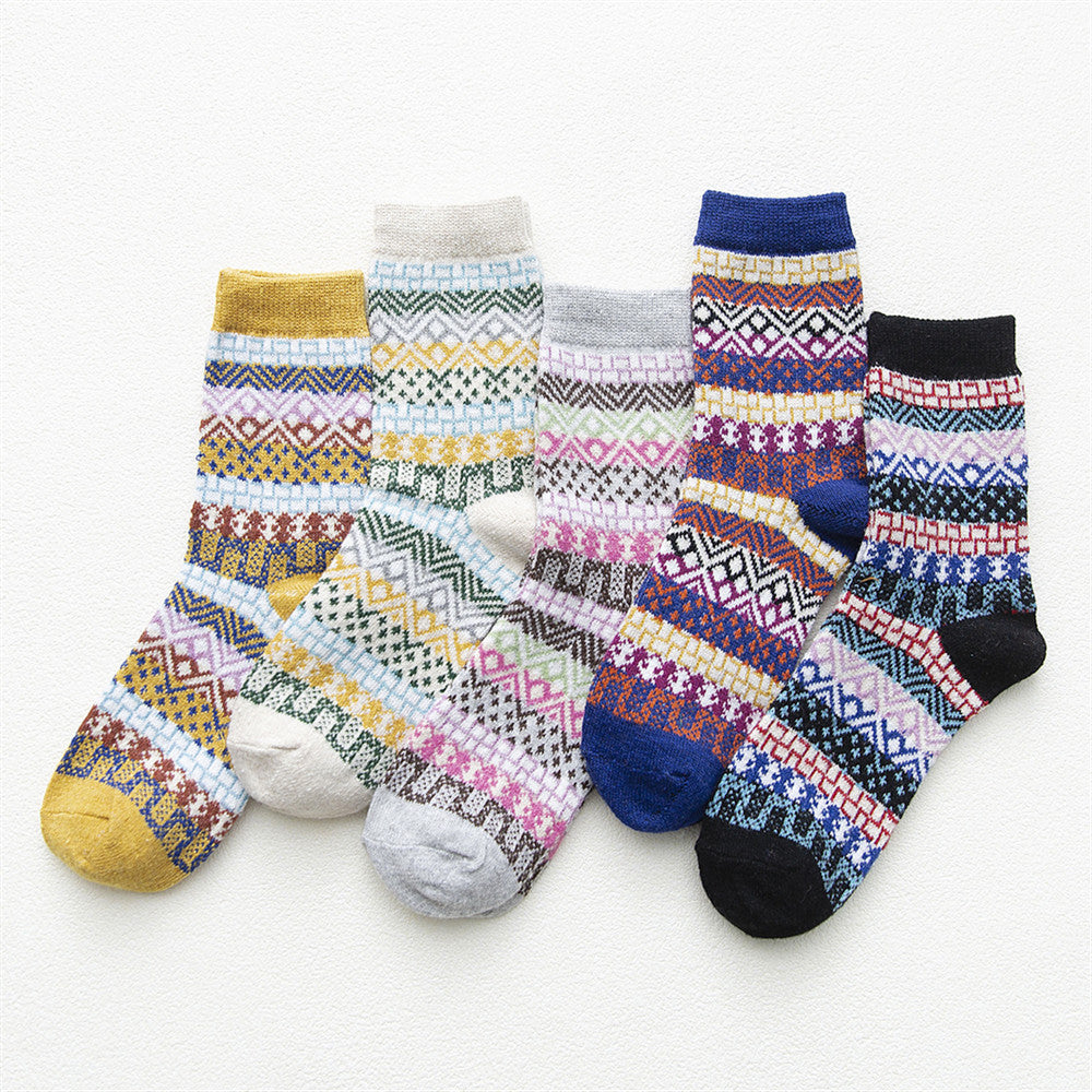 Thick Needle And Thread Thickened Warm Wool Socks