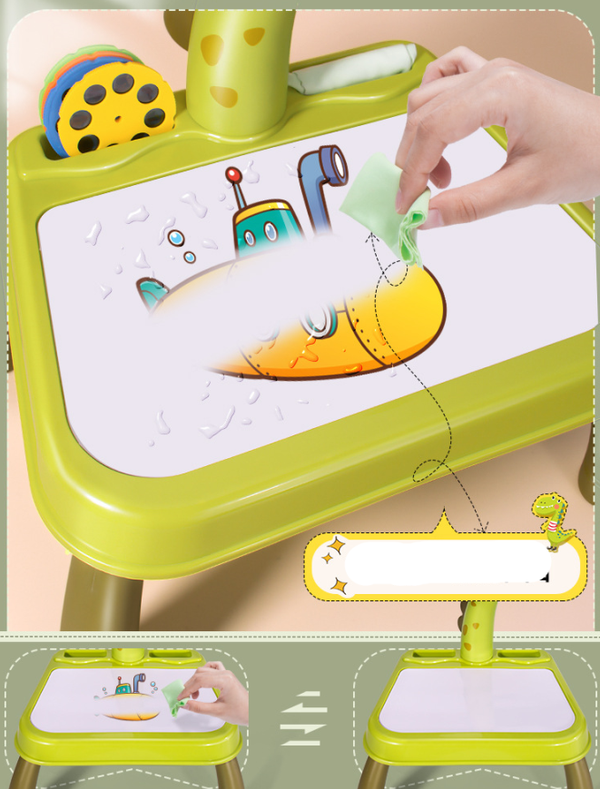 Children's Projection Drawing Board BenefitIntelligence Drawing Artifact Can Wipe Home Writing Board Baby Graffiti Board