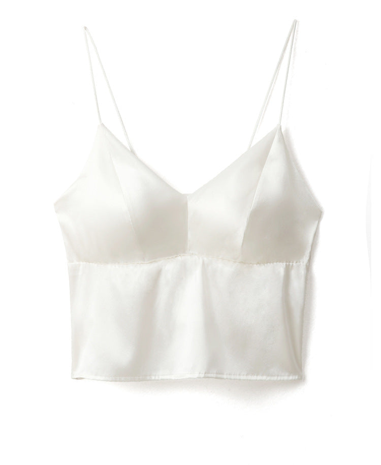 Women's Silk Camisole Thin Inner Match