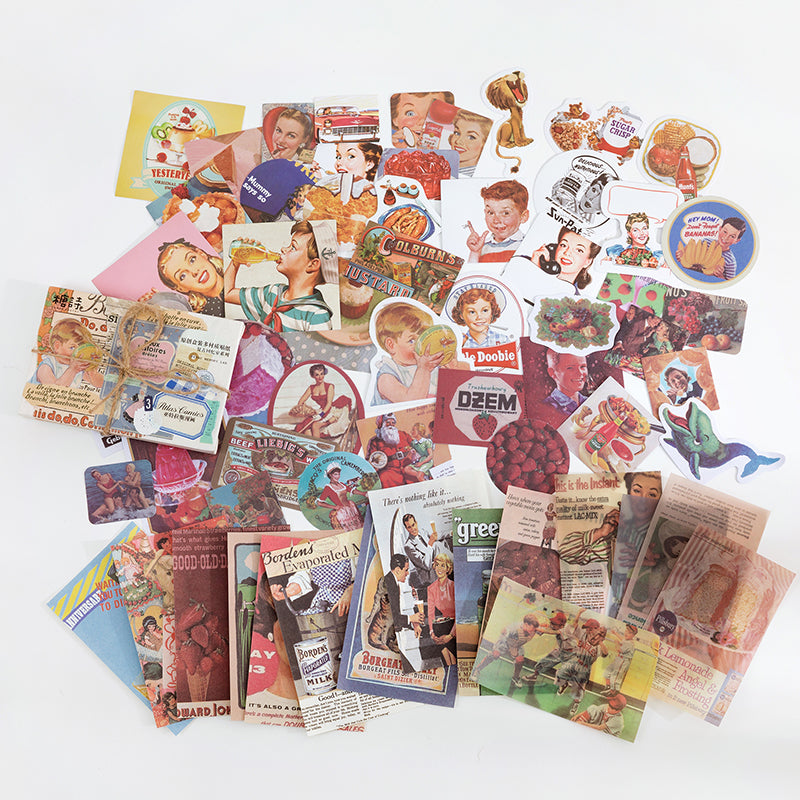 DIY Decorative Stickers For Collage, Scrapbooking, Journaling