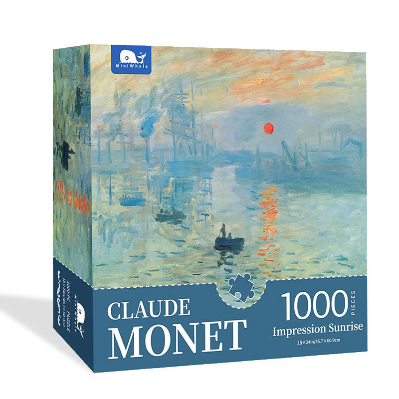 1000 Pieces Of Monet's Oil Painting Puzzle