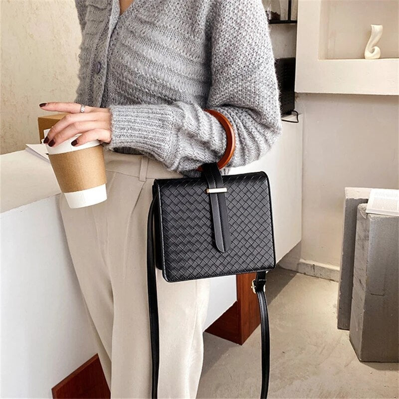 Small Bag Female Bag Fashion All-Match Messenger Bag Portable Small Square Bag