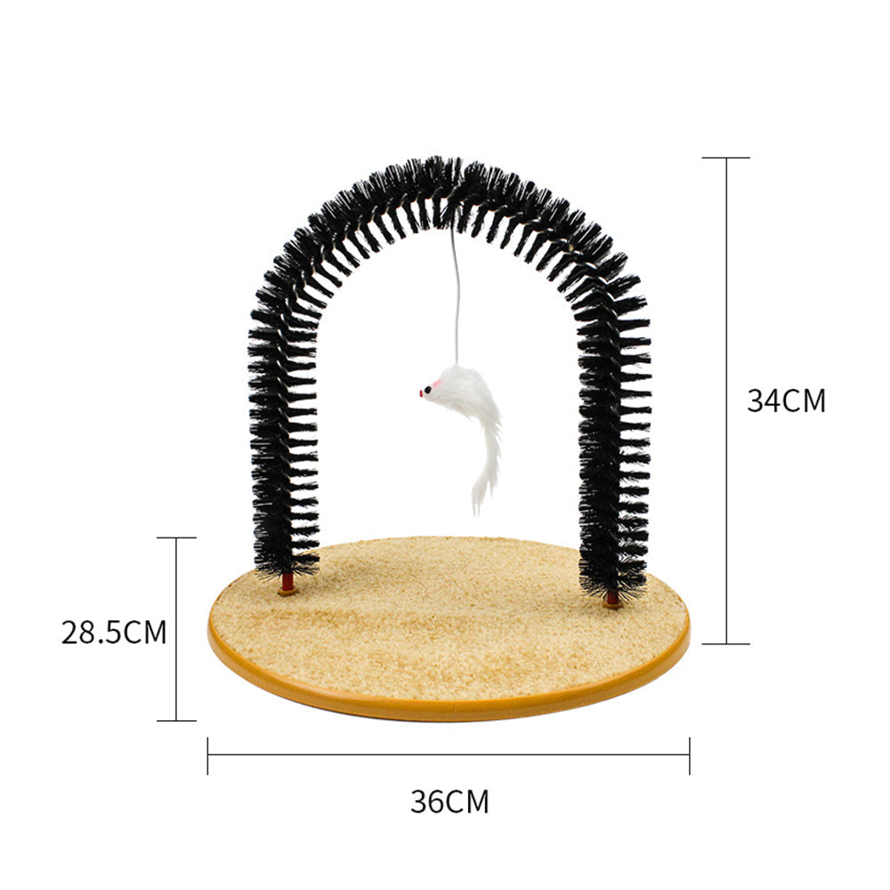 Cat Rubbing Device Arch Type Massage Brush Antipruritic